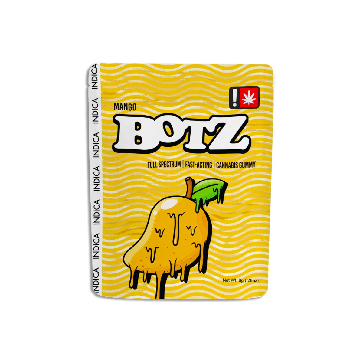 Botz - Mango 100mg Full Spectrum Gummy