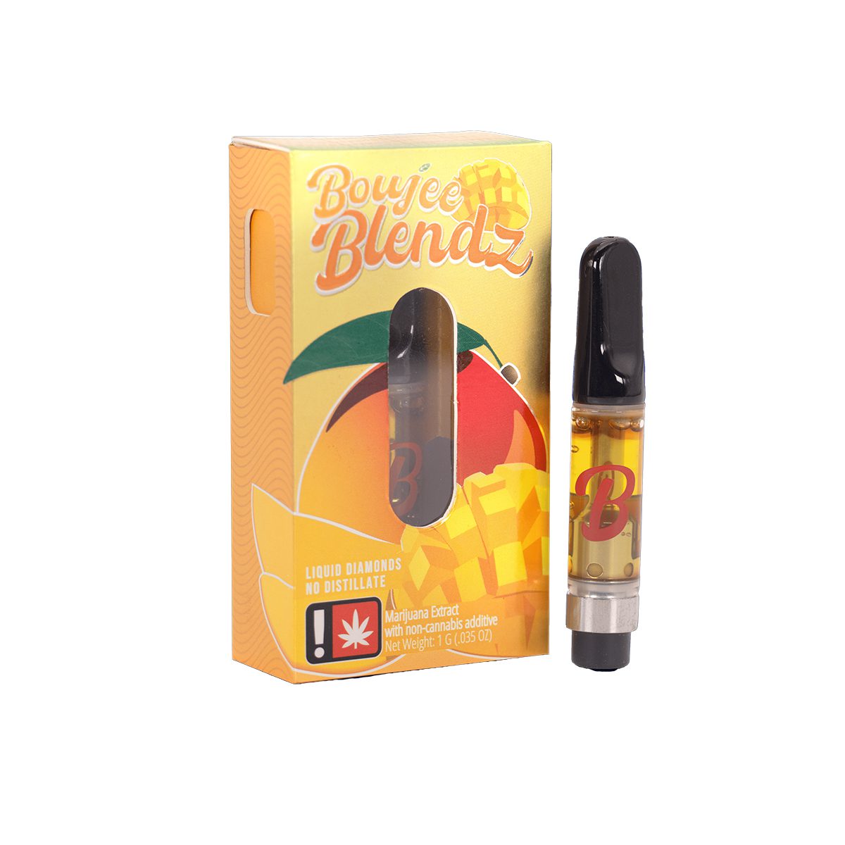 Boujee Blendz 1g Flavored Cartridge - Mango