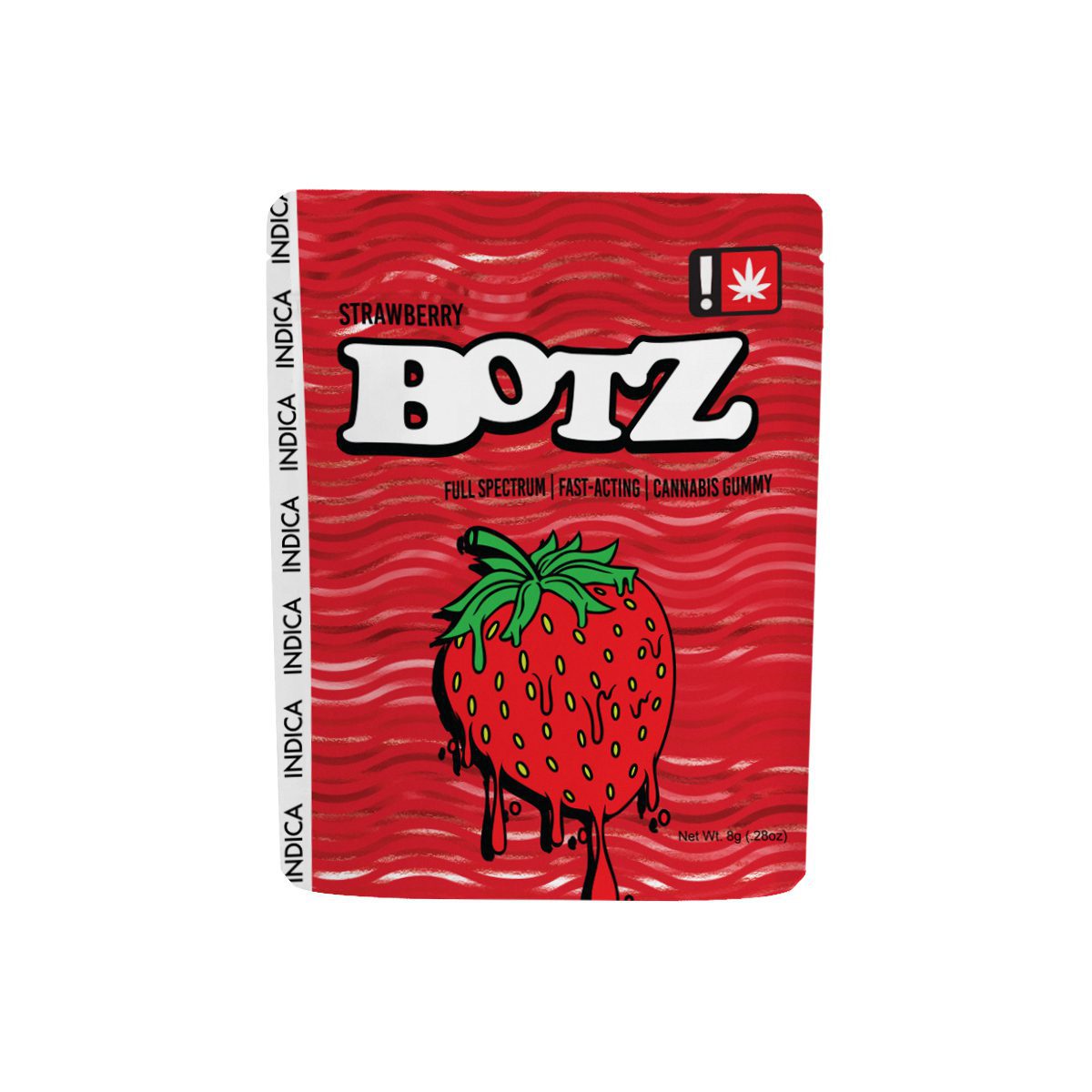 Botz - Strawberry 100mg Full Spectrum Gummy