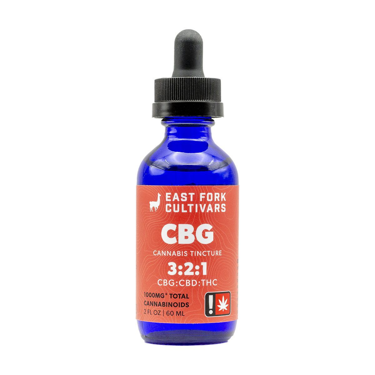 Peak Extracts Tincture - White CBG CBG/CBD/THC 3:2:1