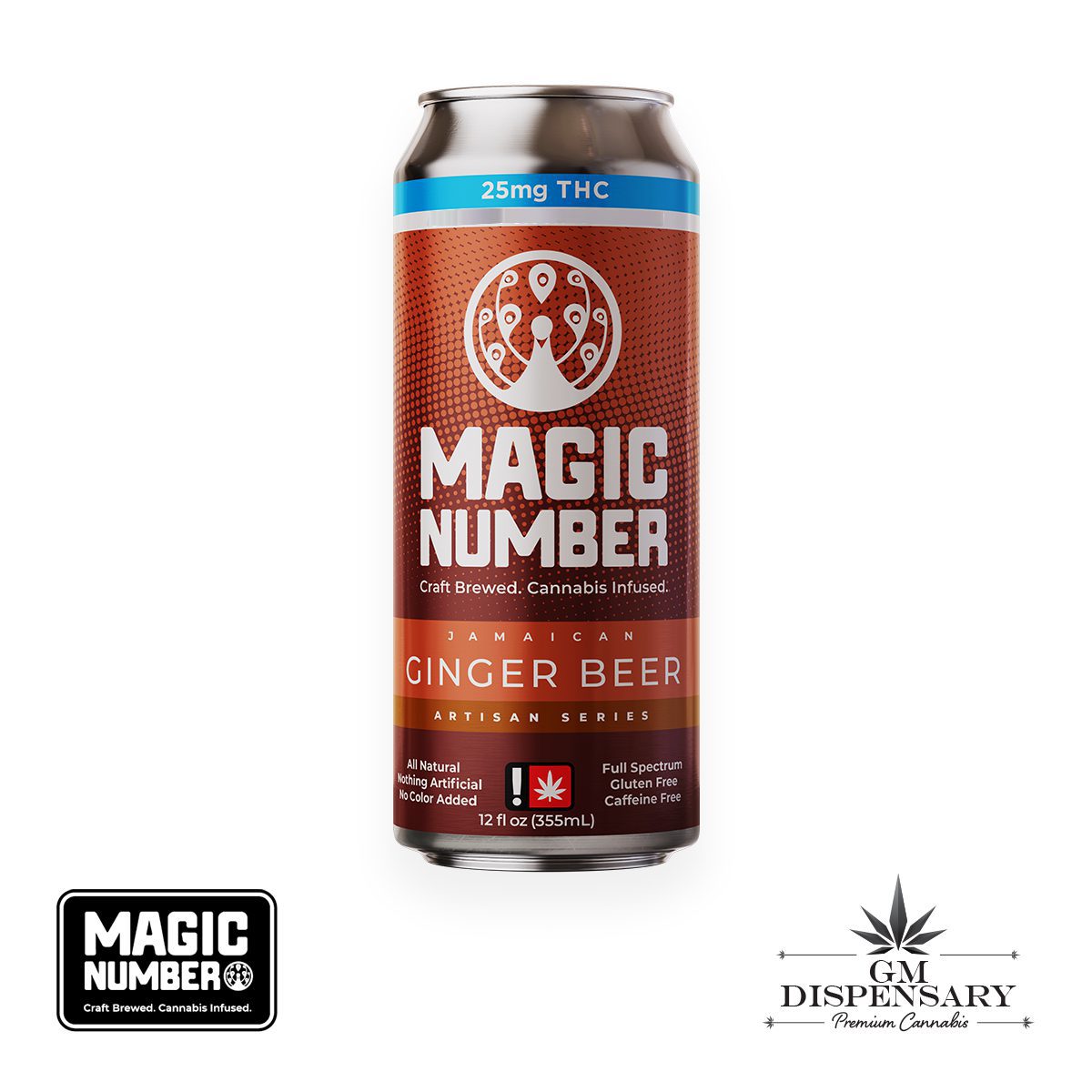 Magic Number - Ginger Beer Sativa 25mg