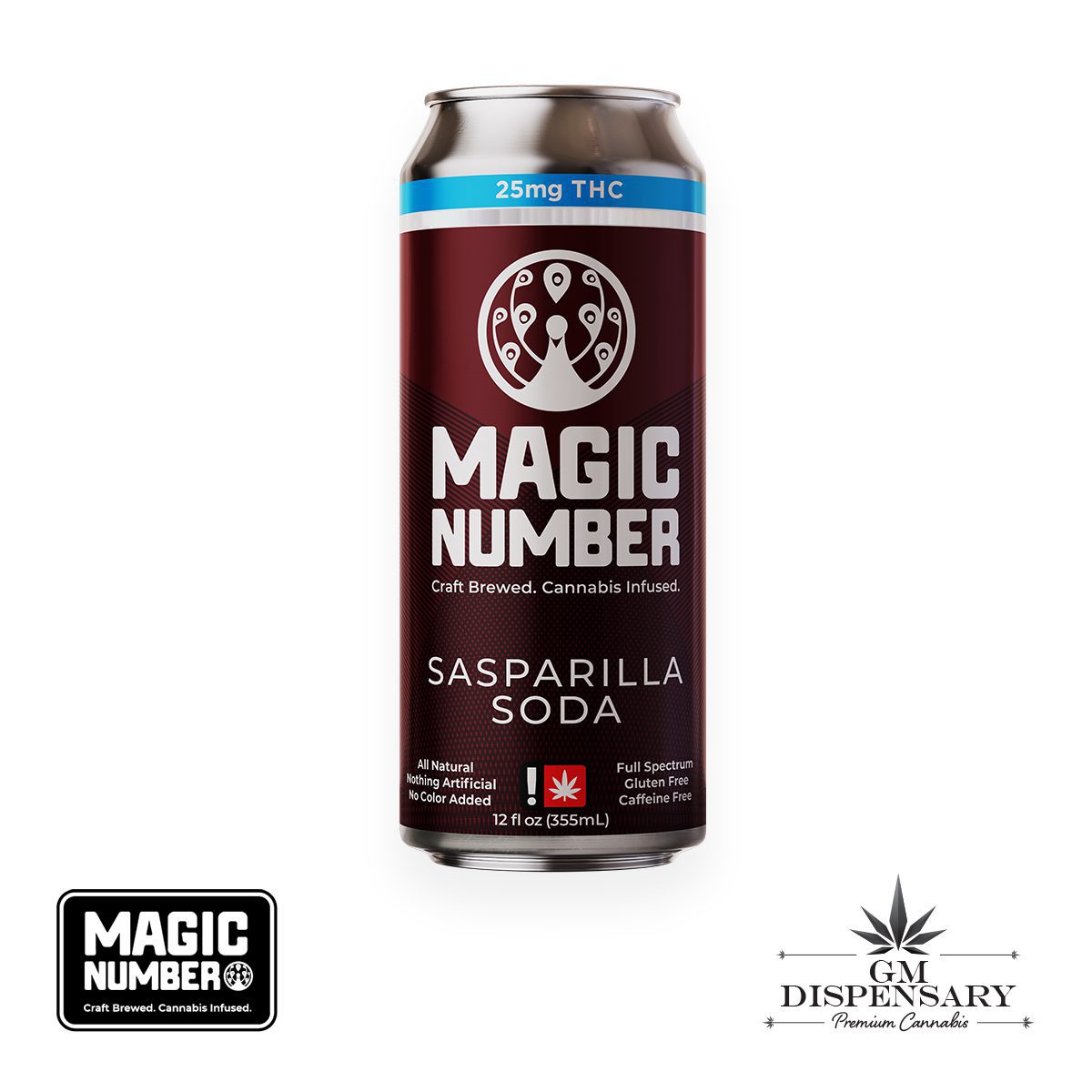 Magic Number - Sasparilla Soda Sativa 25mg