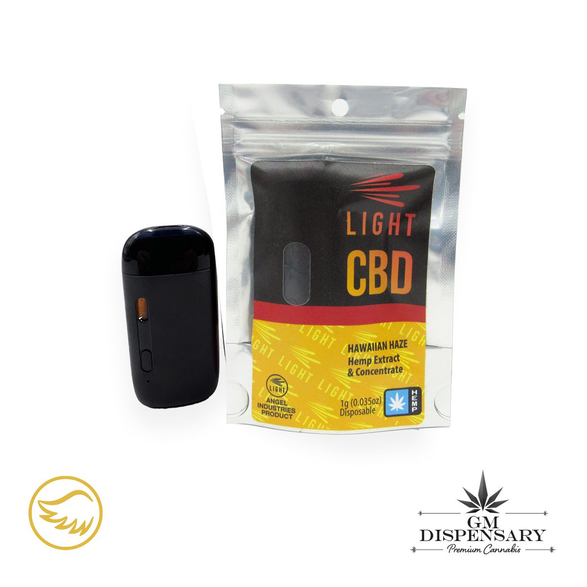Angel Wings 1g Hemp Disposable Vape - Hawaiian Haze CBD