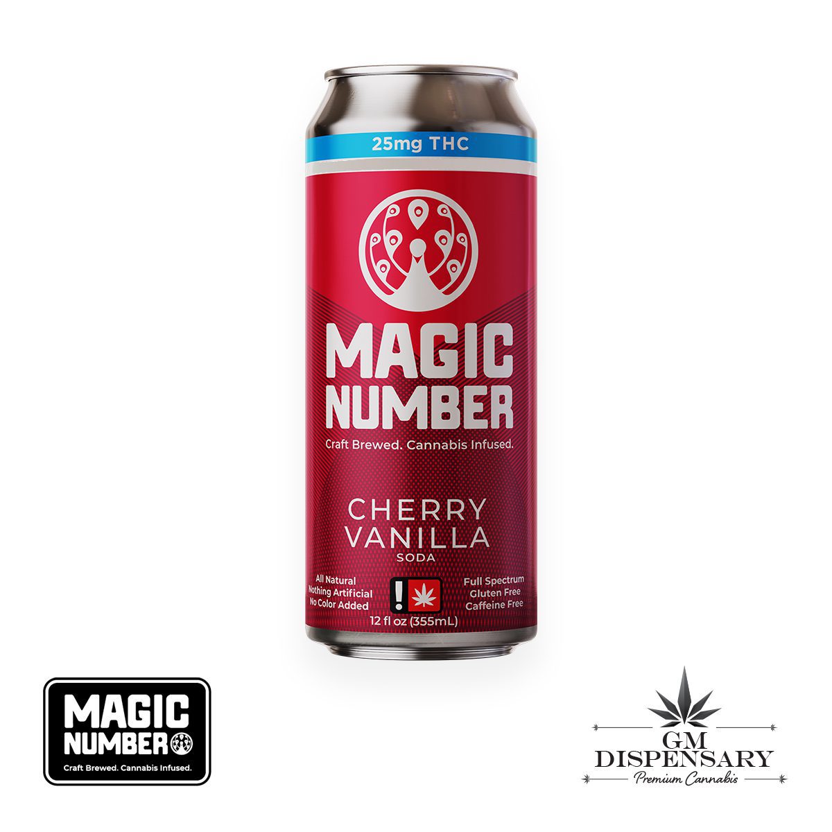 Magic Number - Cherry Vanilla Soda Indica 25mg