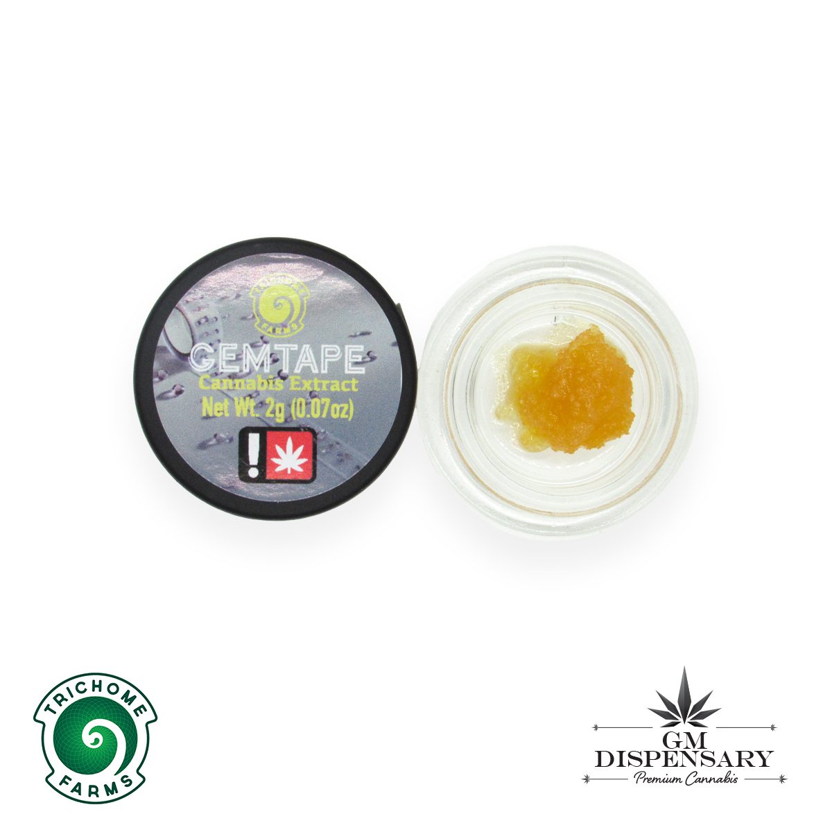 Trichome Farms 2g Dabs - Gem Tape
