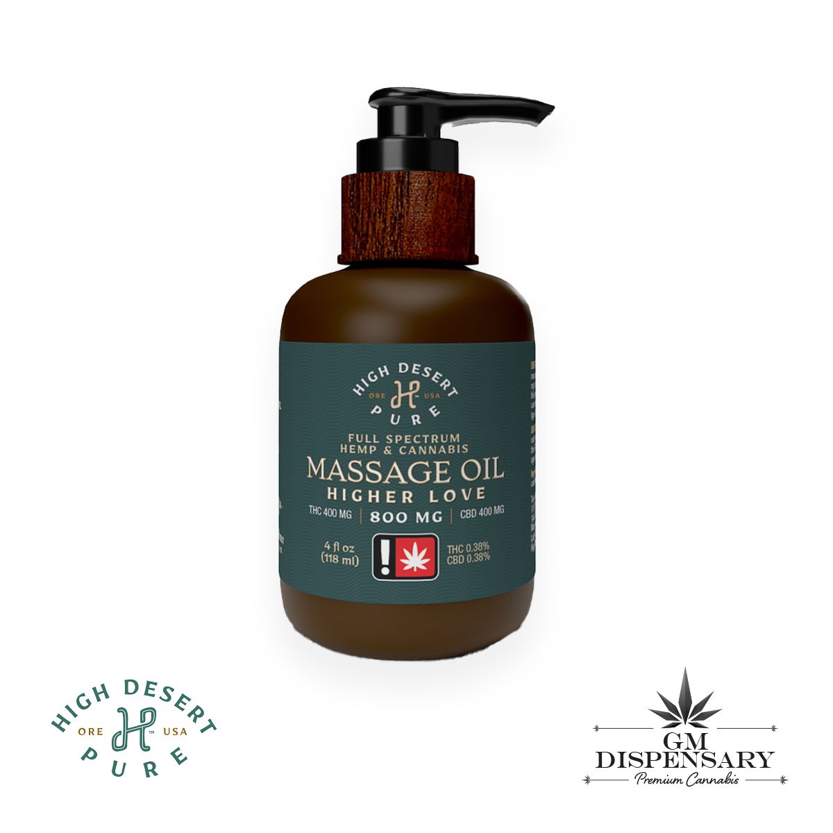 High Desert Pure - Higher Love Massage Oil