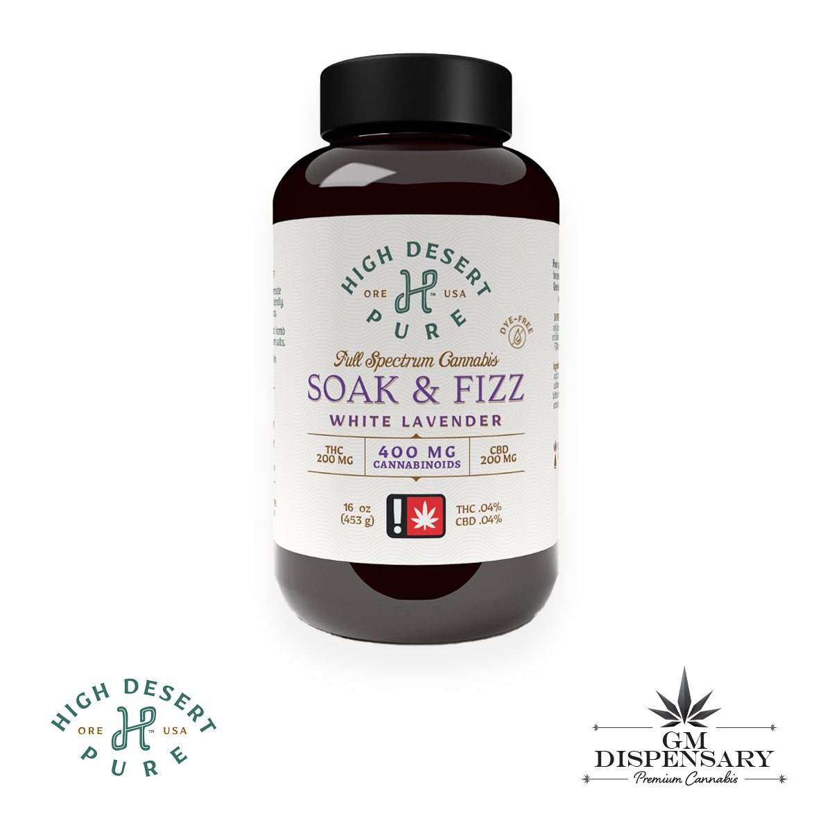 High Desert Pure - Soak & Fizz White Lavender