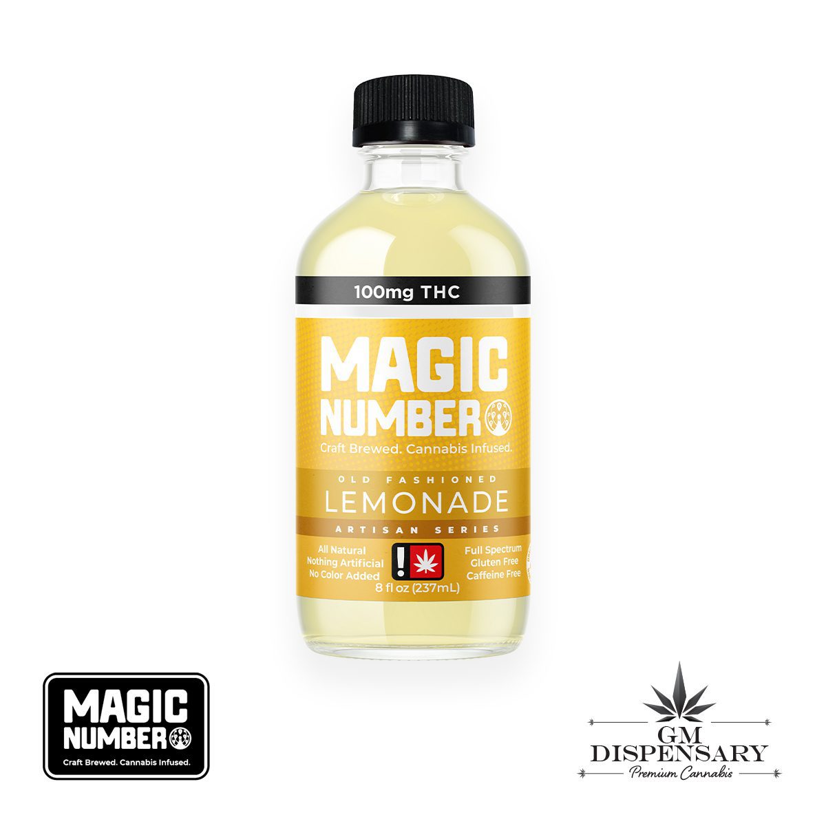 Magic Number - Lemonade Indica 100mg