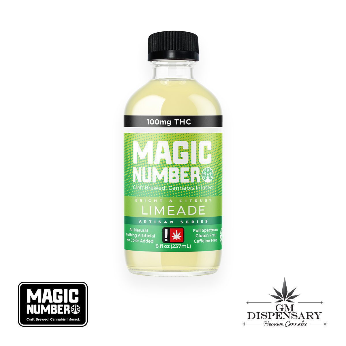 Magic Number - Limeade Indica 100mg