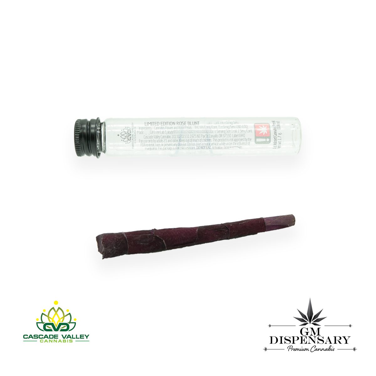 Cascade Valley Cannabis Rose Cone Blunt - Honey Tree 1g