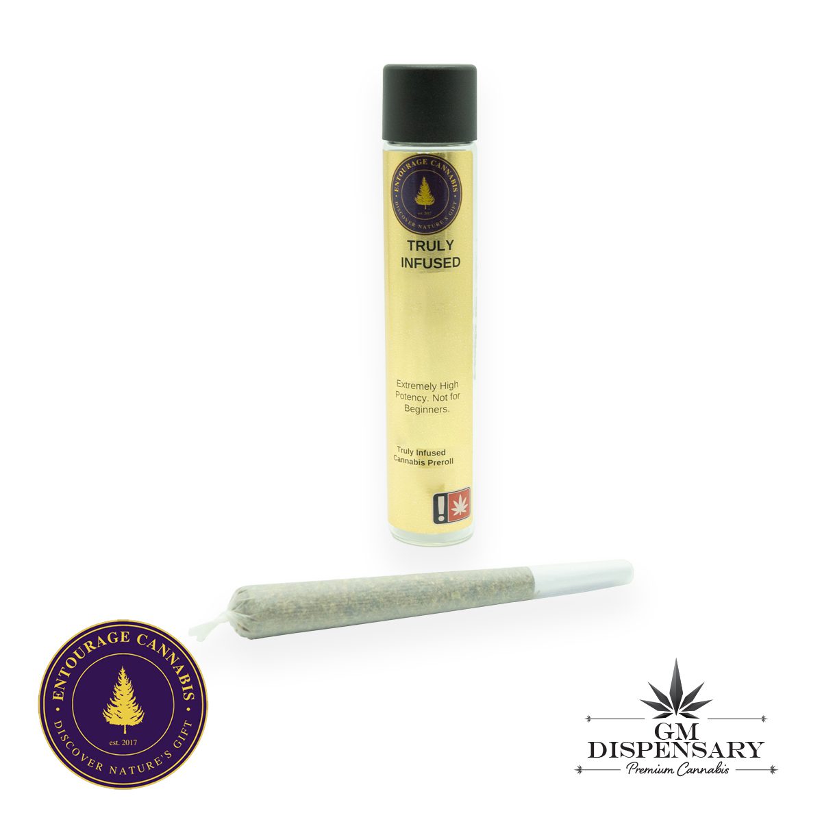 Entourage Infused 0.75g Preroll - Hella Jelly x Lemonade Dream