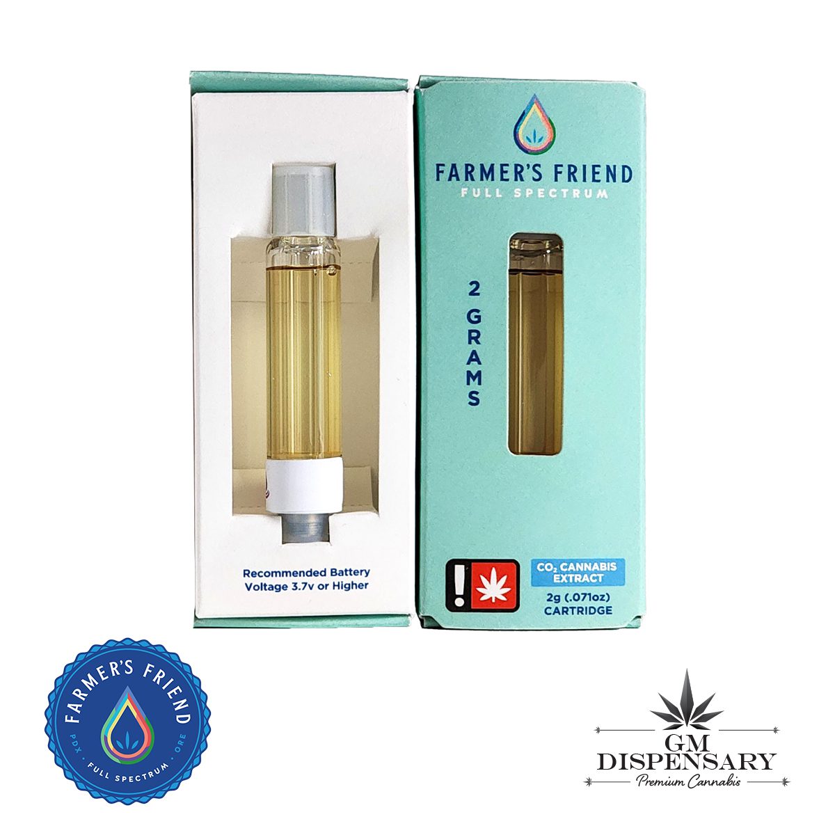Farmers Friend Extracts 2g Cartridge - First Class Funk