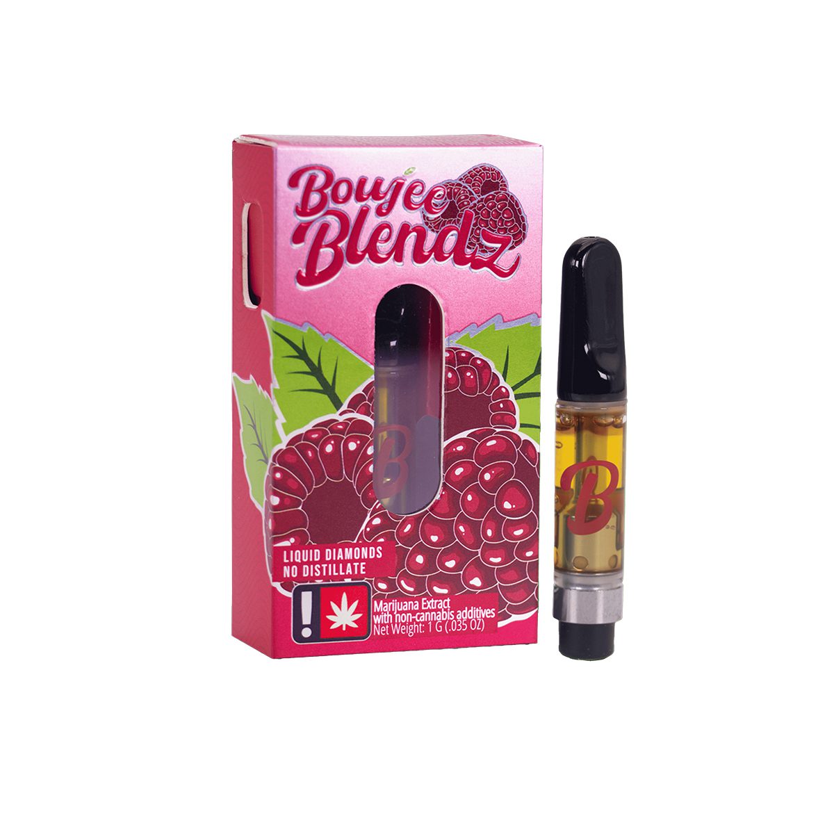 Boujee Blendz 1g Flavored Cartridge - Red Raspberry