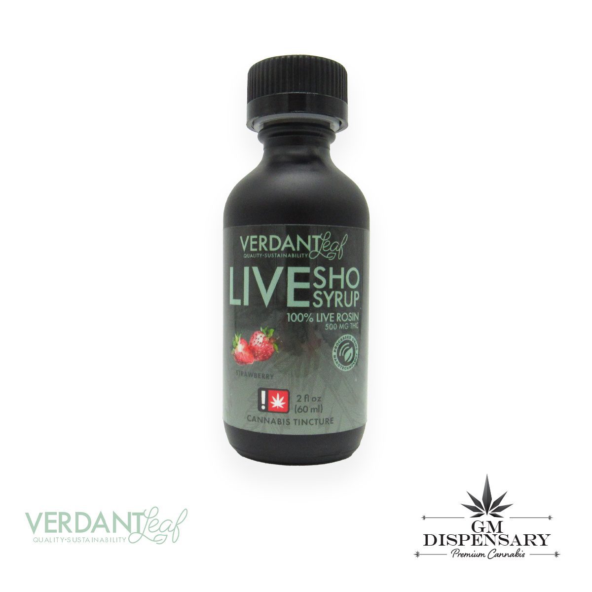 Verdant Leaf Rosin Nano Syrup 500mg - Blue Raspberry