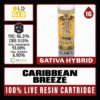 White Label Extracts 1g Live Resin Cartridge - Caribbean Breeze