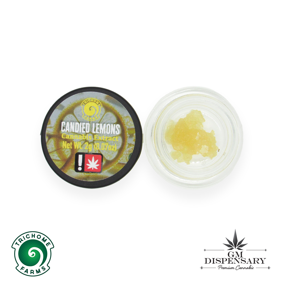 Trichome Farms 2g Dabs - Candied Lemons