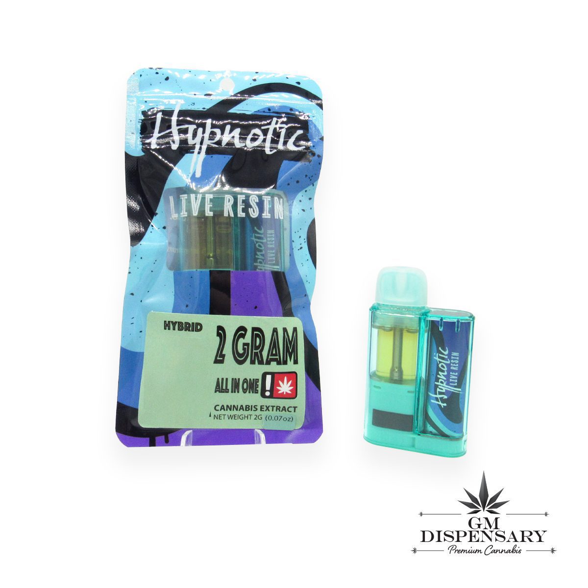 Hypnotic 2g Live Resin AIO Vape - Jungle Juice