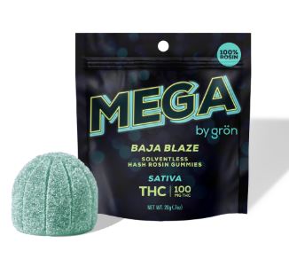 Gron Rosin Mega Pearl - Baja Blaze THC Gummy
