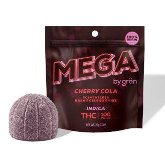 Gron Rosin Mega Pearl - Cherry Cola THC Gummy