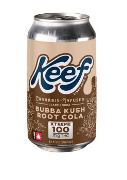 Keef Cannabis Infused Soda - Bubba Kush Root Cola