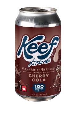 Keef Cannabis Infused Soda - Cherry Cola