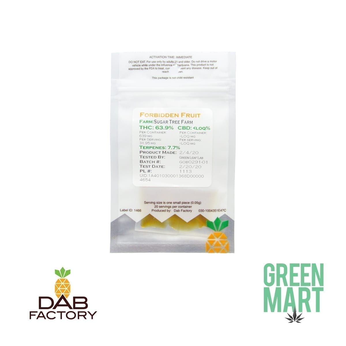 Dab Factory - Forbidden Fruit