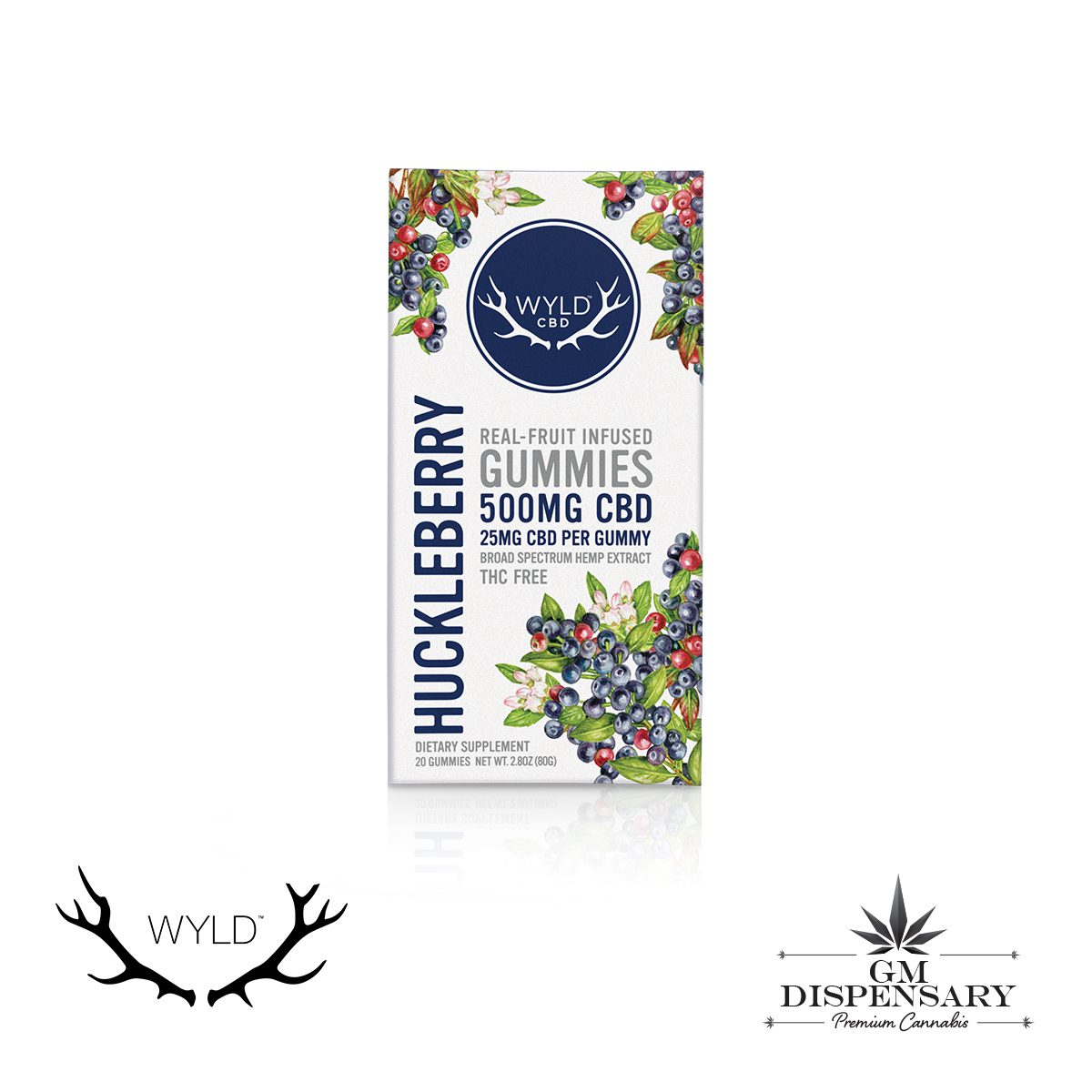 Wyld CBD - Huckleberry Hemp Gummies