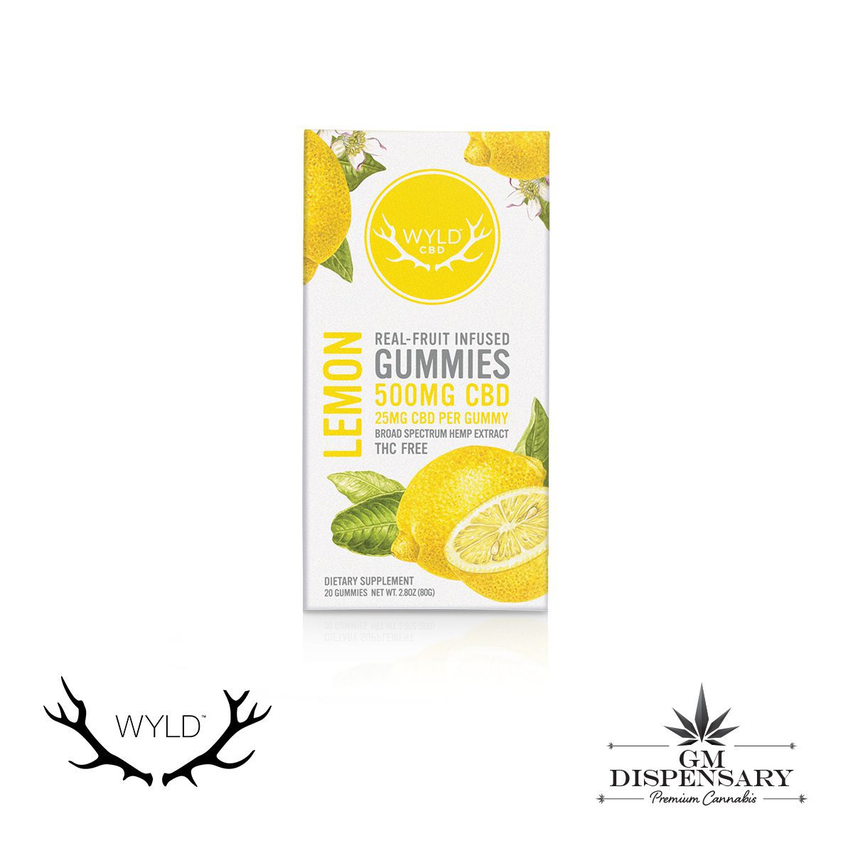 Wyld CBD - Lemon Hemp Gummies