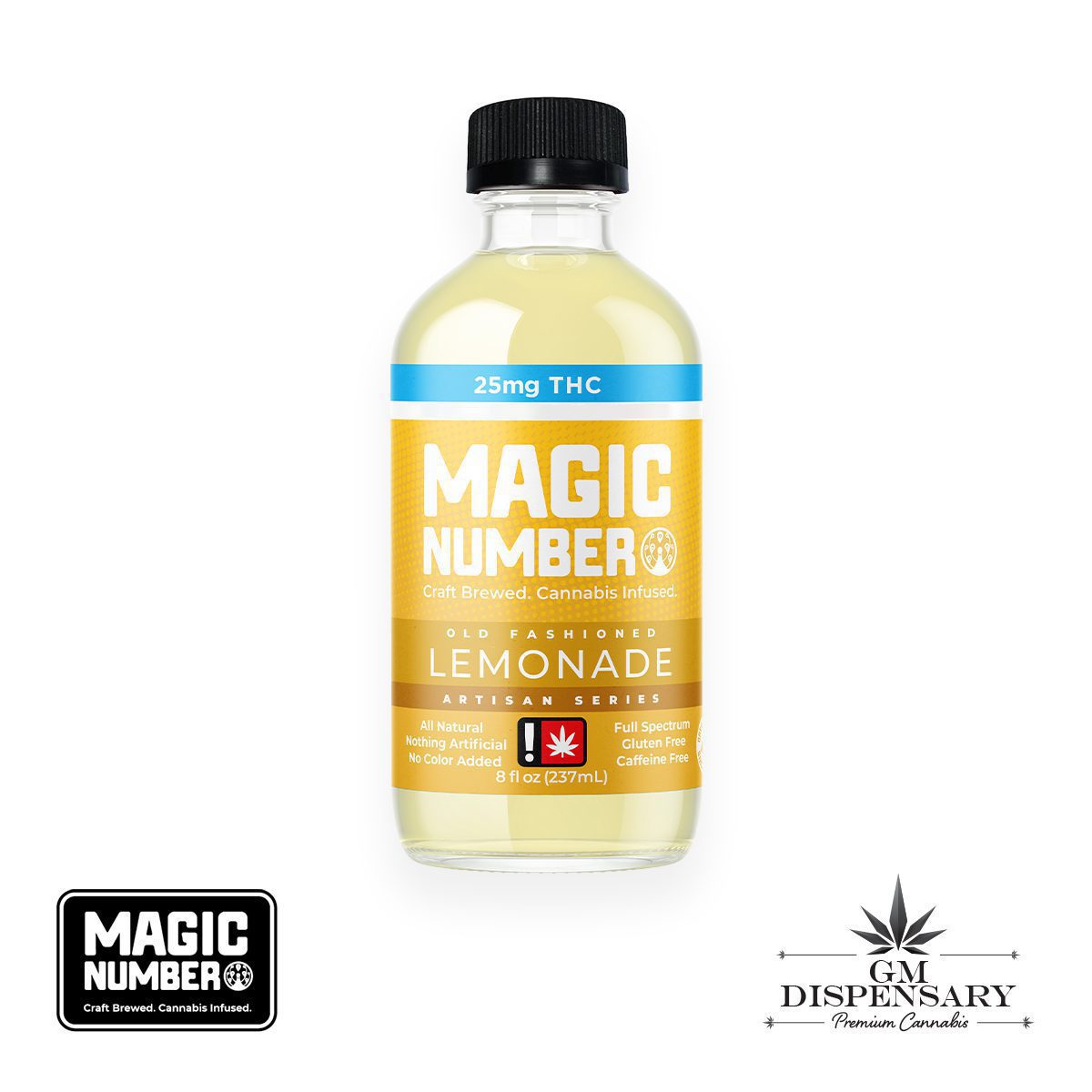 Magic Number - Lemonade Indica 25mg