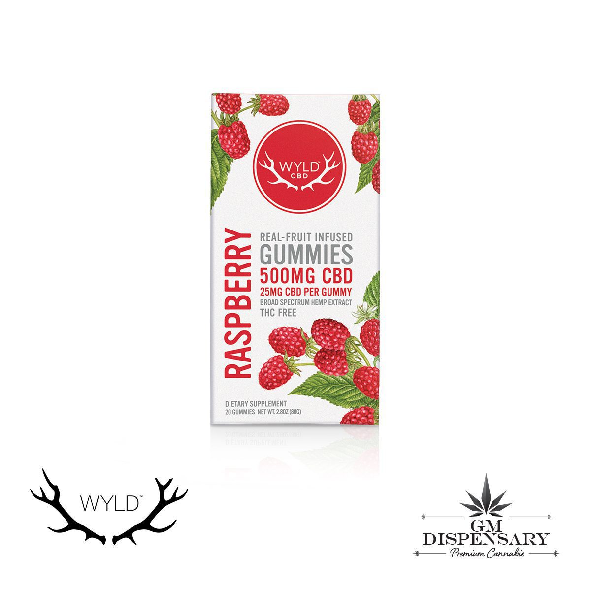 Wyld CBD - Raspberry Hemp Gummies