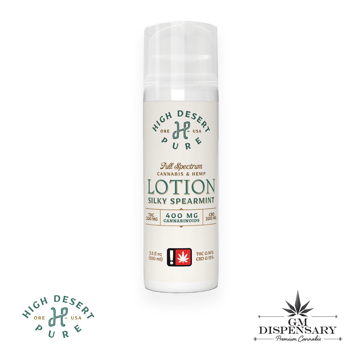 High Desert Pure - Silky Spearmint Lotion