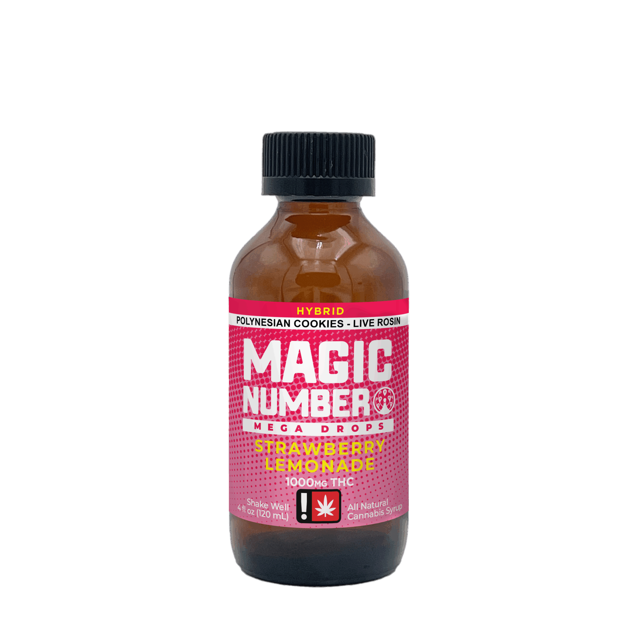 Magic Number - Mega Drops - Strawberry Lemonade 1000mg (Hybrid)