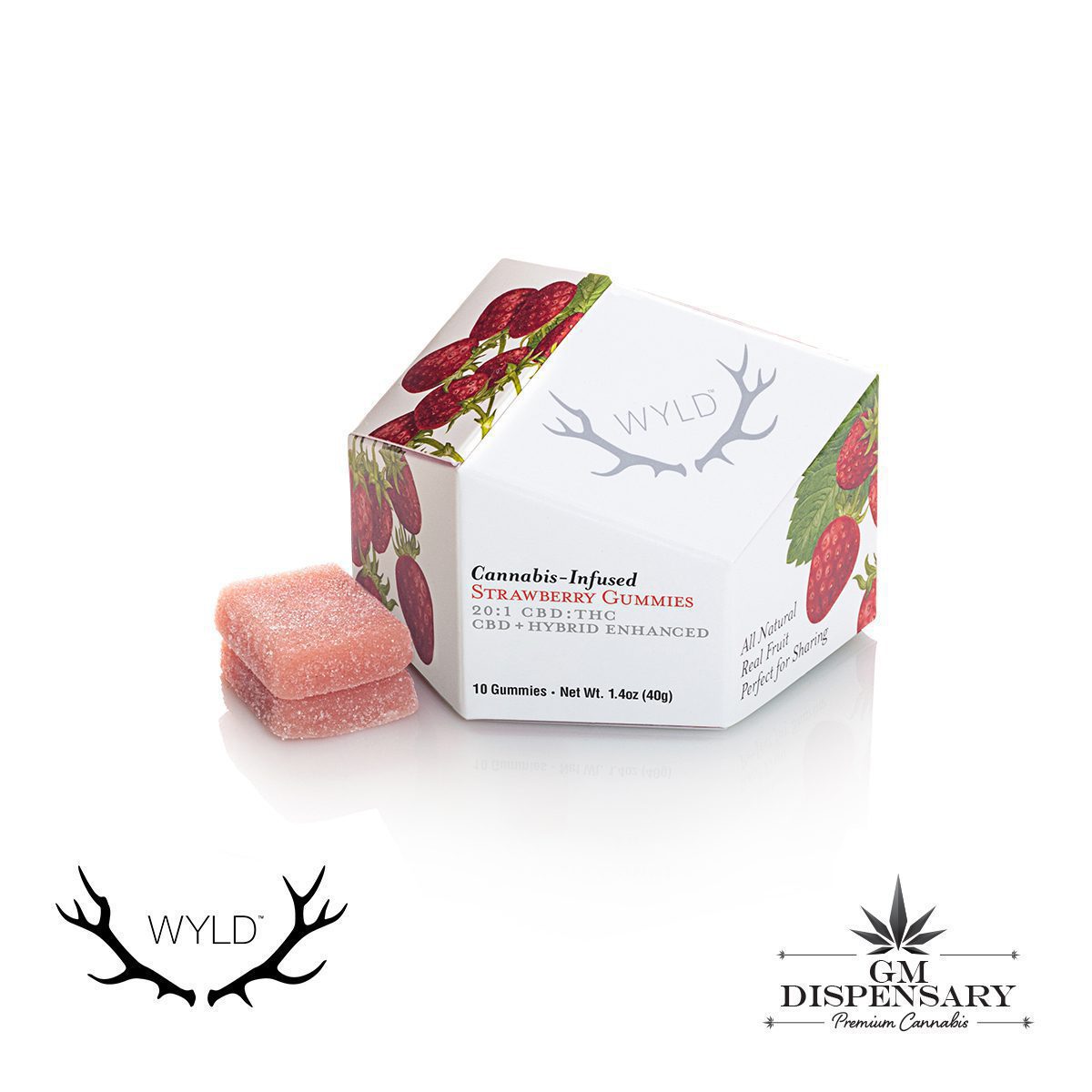 Wyld - Strawberry CBD Enhanced Gummies