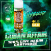 White Label Extracts 1g Live Resin Cartridge - Cuban Affair