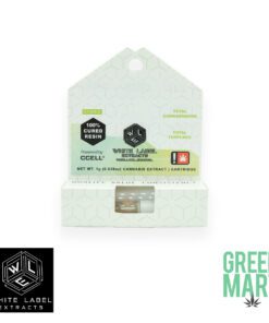 White Label Extracts 1g Cured Resin Cartridge - Baked Malibu