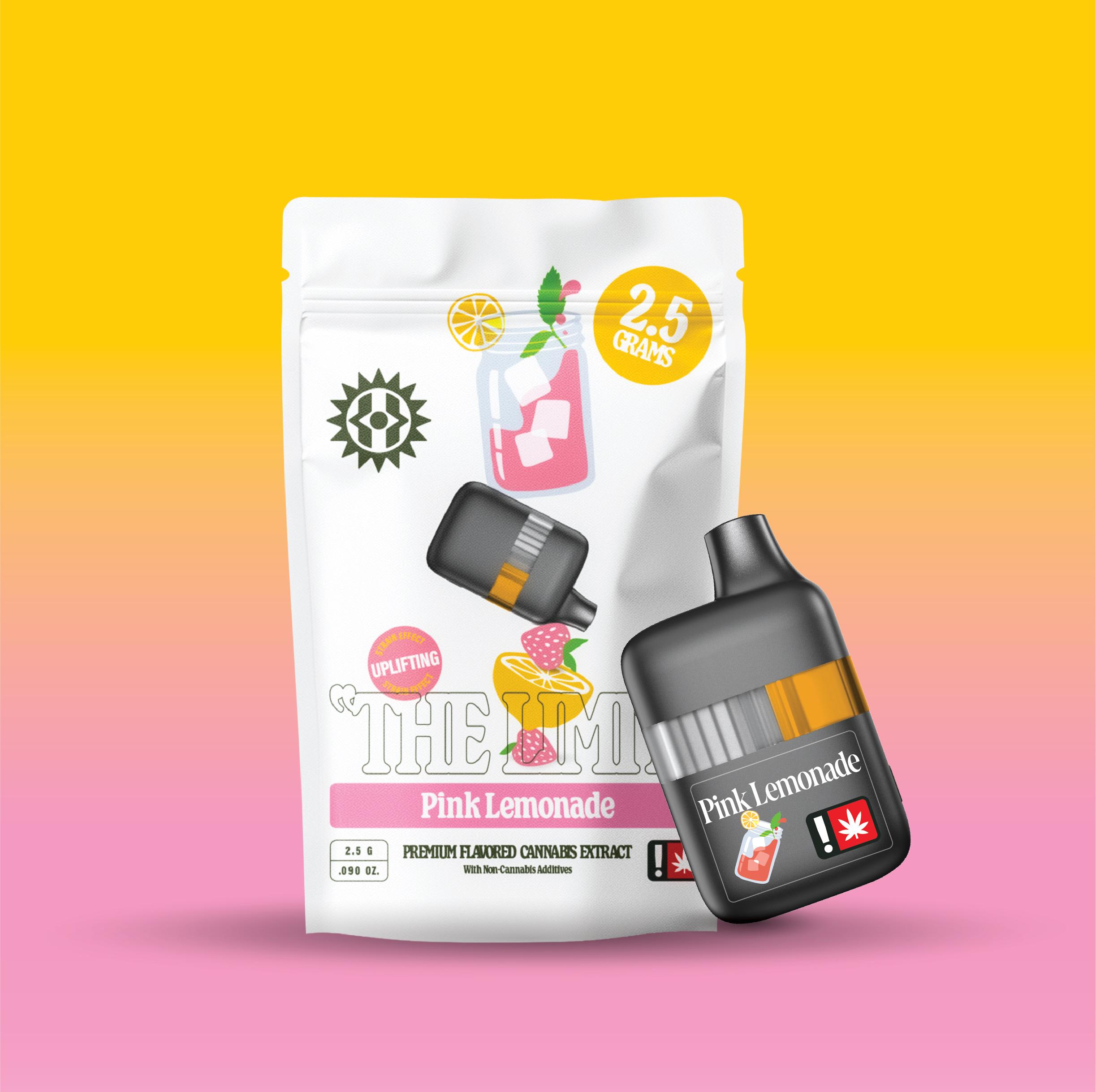 Higher Cultures - "The Limit" Flavored 2.5g AIO - Pink Lemonade
