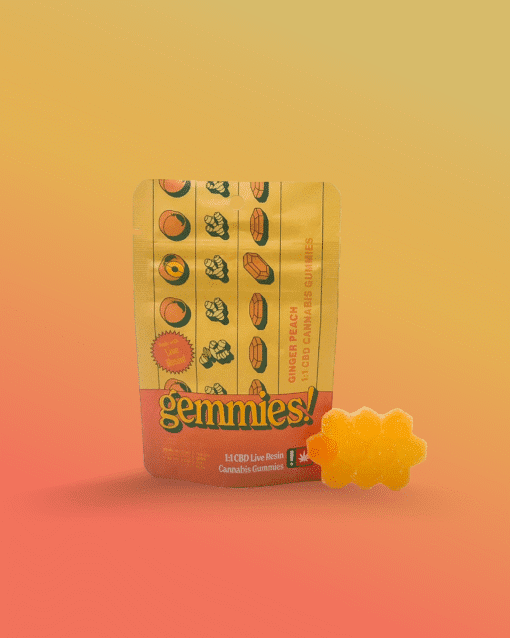 Higher Cultures Gemmies! Single Ginger Peach 1:1