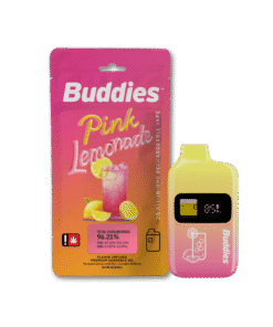 Buddies Brand 2G Flavored AIO Vape - Pink Lemonade