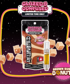 Hellavated 1g Cartridge - Brown Sugar Donutz
