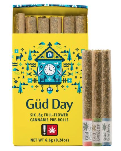 Gud Gardens - Gud Day Sativa .8g 6pk K/M/M