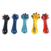$15 SirEEL - 4" Frit & Multi Marbles Glass Hand Pipe, Assorted Colors May Vary
