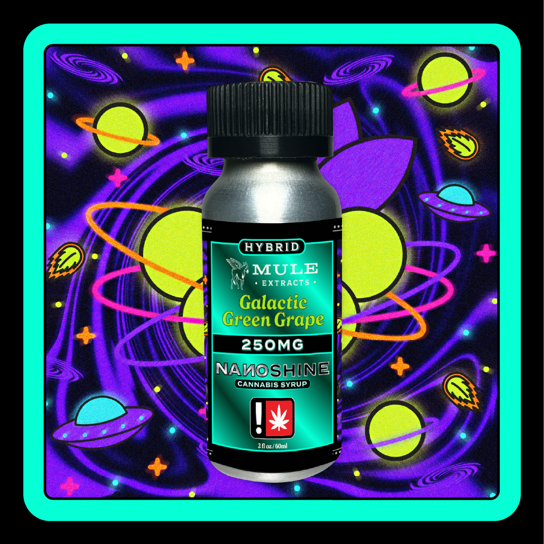 Mule Nanoshine - Galactic Green Grape 250mg