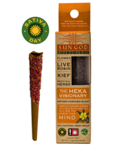 Sun God 1.75g Live Rosin Herbal Blunt - Heka Visionary