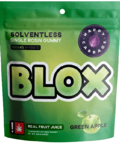 Happy Cabbage BLOX Rosin Gummy - Green Apple