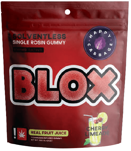 Happy Cabbage BLOX Rosin Gummy - Cherry Limeade