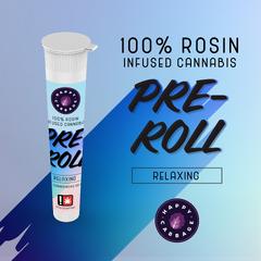 Happy Cabbage - .7g Rosin Infused Pre-Roll - Frozen Kombucha/Ice Cream Cake