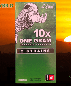 Lifted NW Pre-Roll 10 Pack - Hybrid - Platinum Lemon Cherry Gelato/Space Runtz