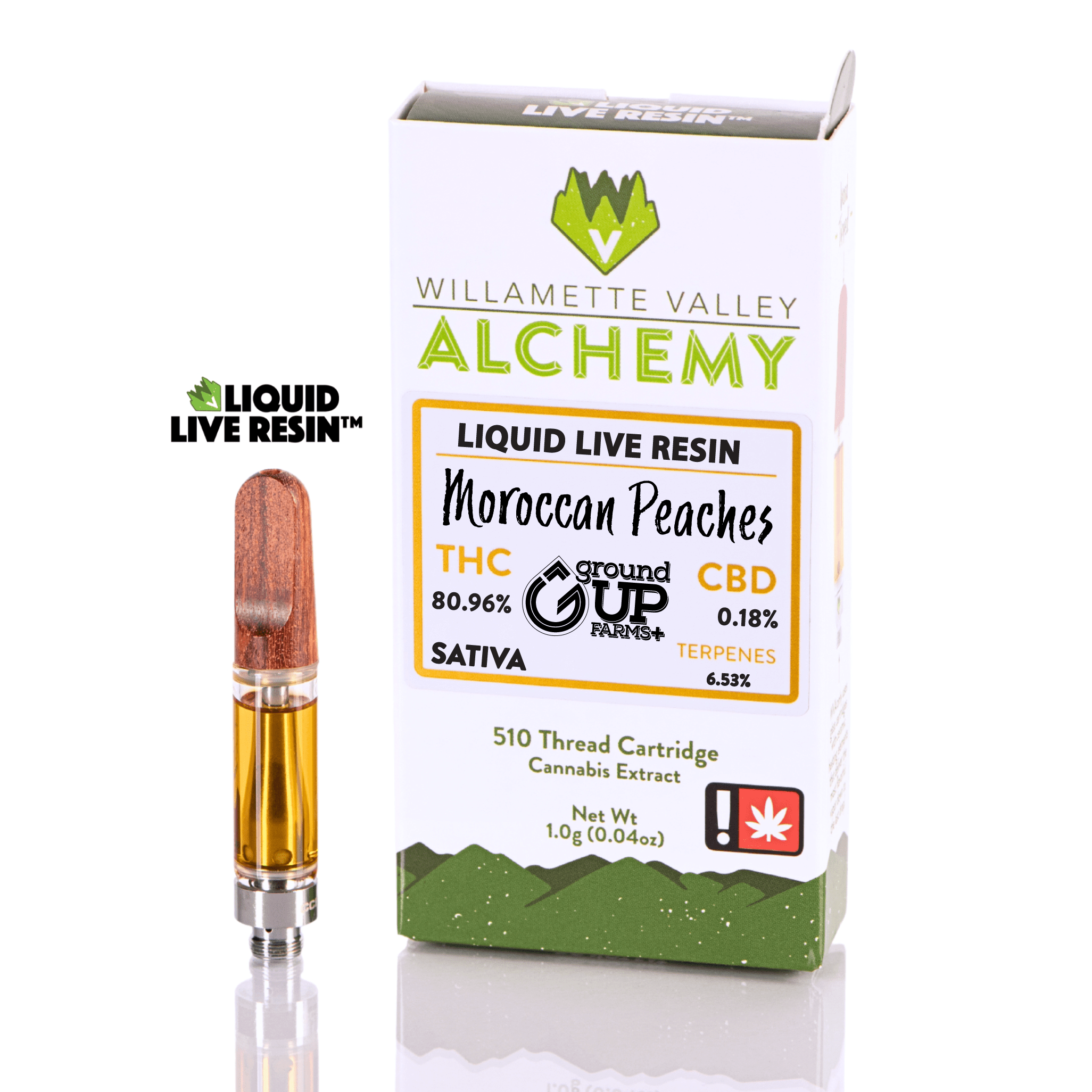 WVA - Liquid Live Resin Cart 1g - Moroccan Peaches