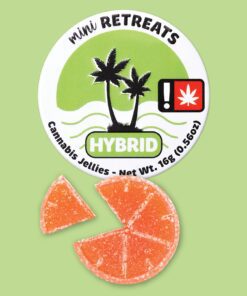 Mini Retreats Cannabis Jellies - Peach Paradise