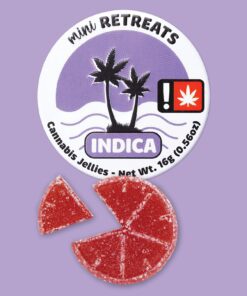 Mini Retreats Cannabis Jellies - Very Berry